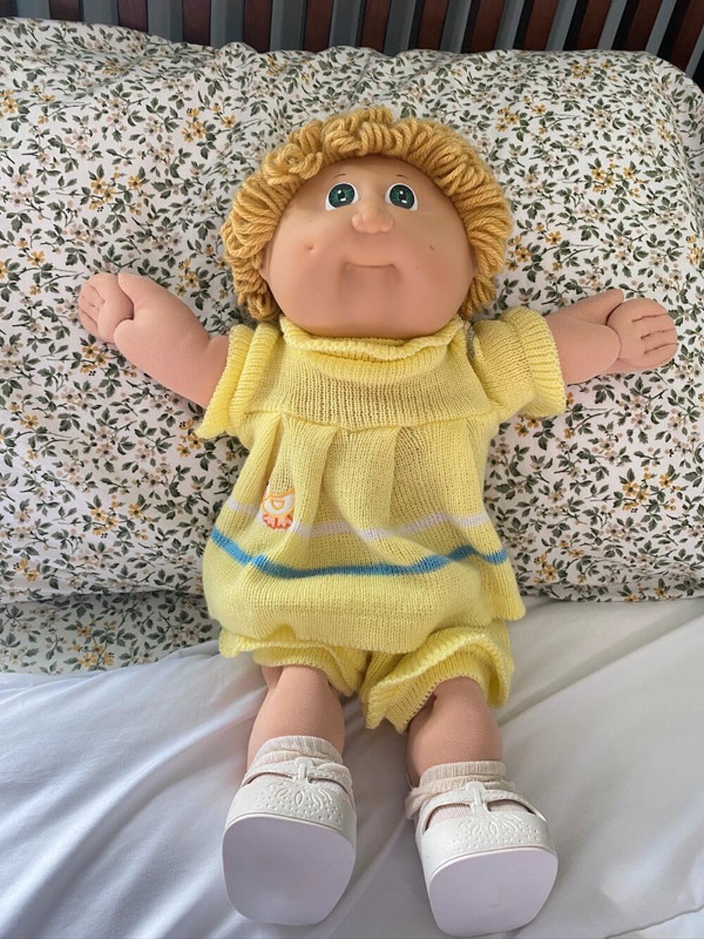 Vintage Cabbage Patch Doll 1978/1982 Xavier Robert's with Original Duck outfit